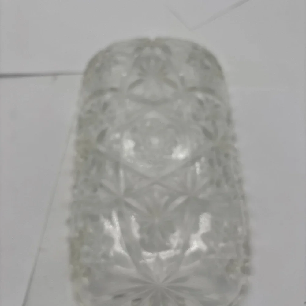 Vintage Anchor Hocking prescut Glass 12x6x1 Tray Scalloped Rim. Granny  Dishes